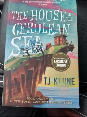 The House in the Cerulean Sea Sprayed Edges Book